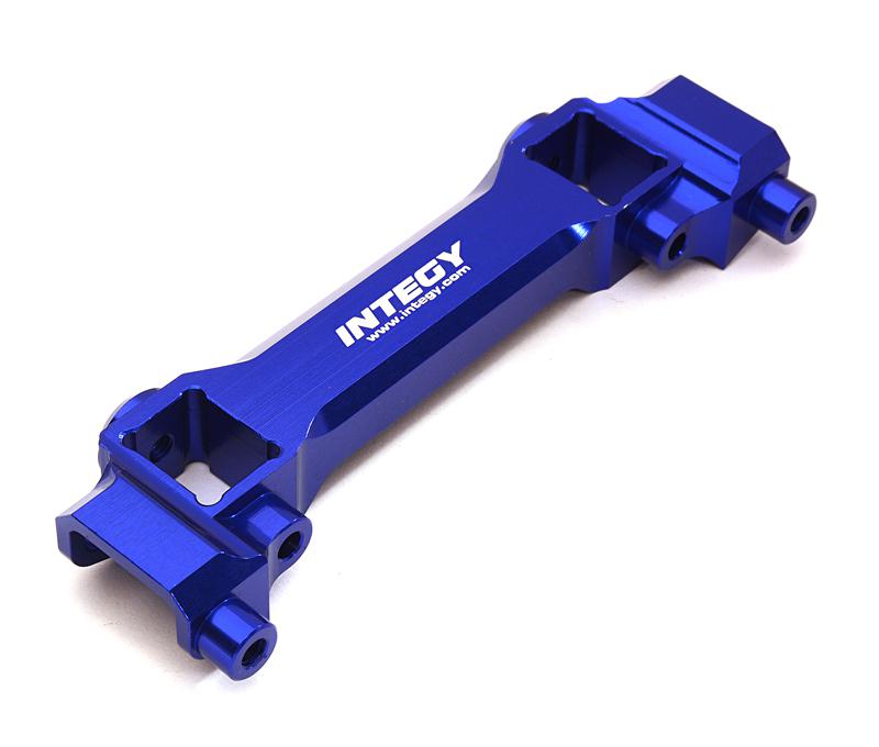 C27974BLUE Billet Machined Alloy Body Mount for Traxxas TRX-4 Scale & Trail Crawler - Image 1
