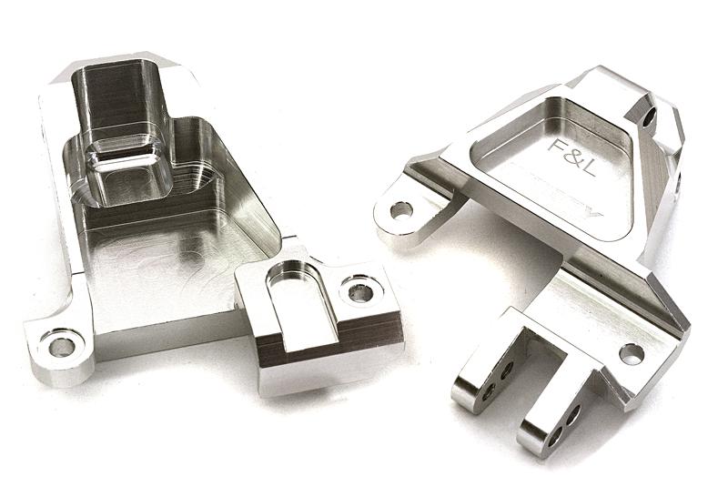 C27976SILVER Billet Machined Front Shock Tower for Traxxas TRX-4 (82024-4, 82056-4 & 82066-4) - Image 1