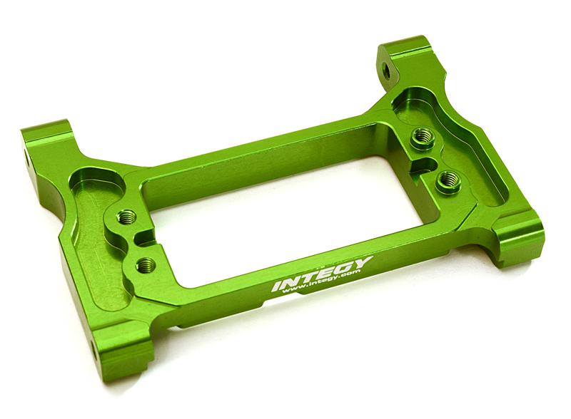C27978GREEN Billet Alloy Front Steering Servo Mount for Traxxas TRX-4 Scale & Trail Crawler - Image 1
