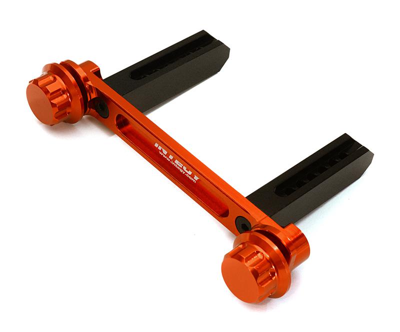 C27998RED Adjustable Front Body Mount & Post Set for Traxxas TRX-4 Scale & Trail Crawler - Image 1