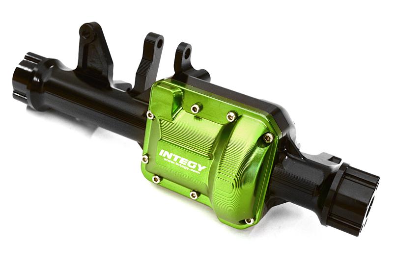 C28001GREEN Billet Machined Front Axle Housing for Traxxas TRX-4 Scale & Trail Crawler - Image 1