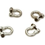 Realistic 1/10 Bow Shackle (4) for Traxxas TRX-4 Scale & Trail Crawler