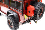 Black Realistic Alloy Rear Bumper with LED for Traxxas TRX-4 with 43mm Mount - Image 2