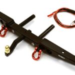 Realistic Metal Rear Bumper for 1/10 Axial SCX-10 & SCX10 II w/ 43mm Mount