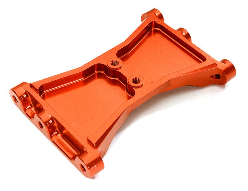 C28075RED Billet Alloy Rear Chassis Crossmember for Traxxas TRX-4 Scale & Trail Crawler - Image 1