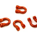 Realistic 1/10 Bow Shackle (4) for Traxxas TRX-4 Scale & Trail Crawler