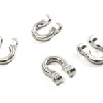 Realistic 1/10 Bow Shackle (4) for Traxxas TRX-4 Scale & Trail Crawler