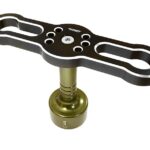 Black Hex Socket Wrench for 24mm Wheel Nut in Durable Hand Tool