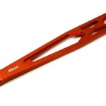 Red Alloy Machined Battery Plate for Traxxas 1/10 TRX-4 Crawler & 4-Tec 2.0