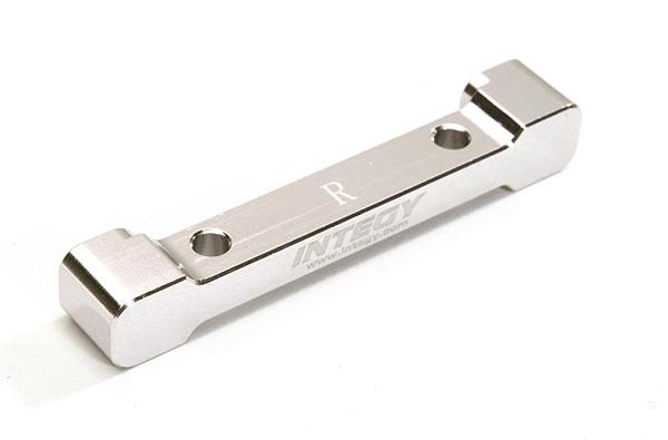 C28339SILVER Billet Machined Alloy Rear Arm Mount for Traxxas 1/10 4-Tec 2.0 - Image 1