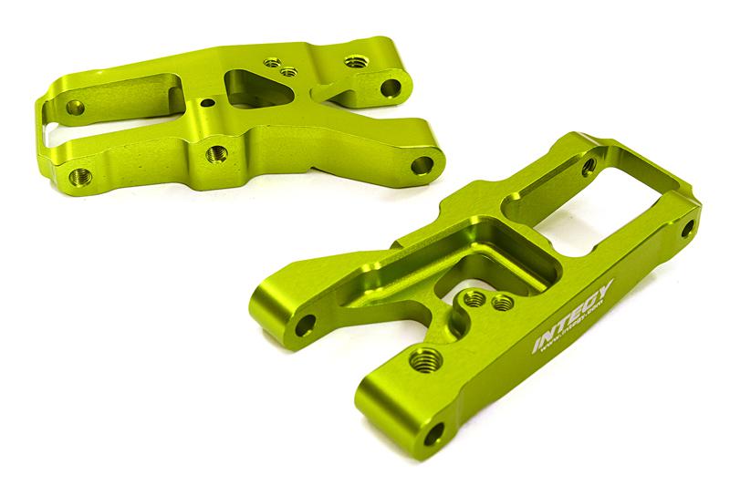 C28354GREEN Billet Machined Front Suspension Arms for Traxxas 1/10 4-Tec 2.0 - Image 1