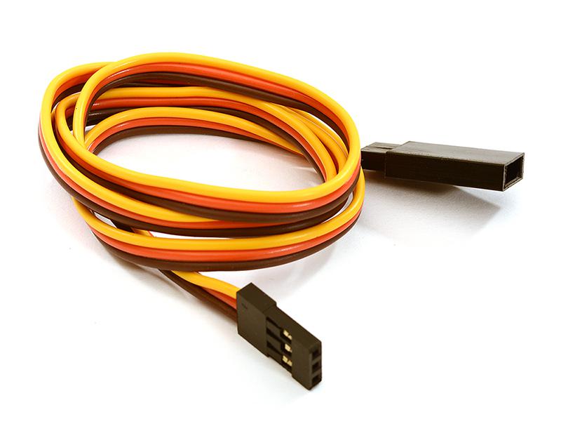 C28366 RX-JR Type Extension 600mm 22AWG Servo Wire - Image 1
