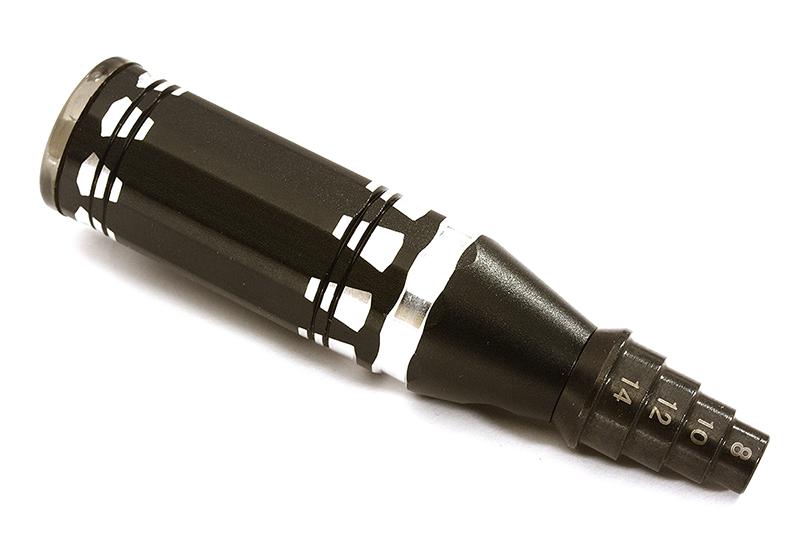 C28454BLACK Professional Bearing Size Checker & Bearing Removal Tool 8-14mm - Image 1