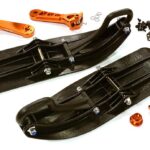 Front Sled Ski Attachment Set for Axial 1/8 Yeti XL (for RWD Operation)
