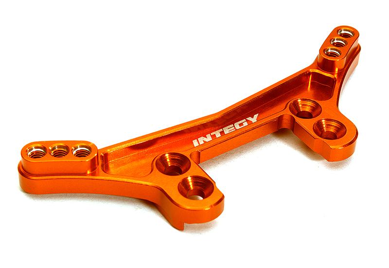 C28611ORANGE Billet Machined Front Shock Tower for Tamiya 1/10 TA07 PRO - Image 1