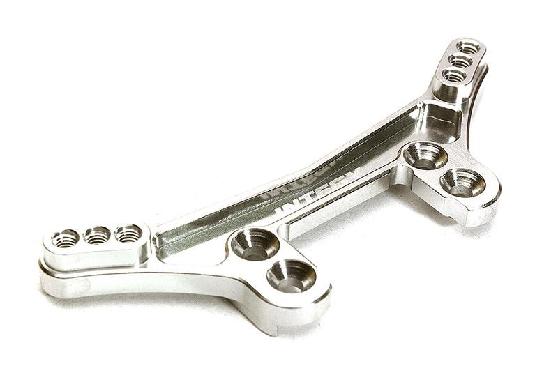 C28611SILVER Billet Machined Front Shock Tower for Tamiya 1/10 TA07 PRO - Image 1