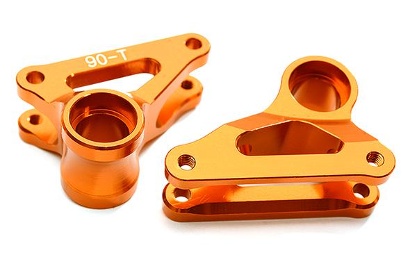 C28627ORANGE Billet Machined Alloy 90T PRO2 Rear Rocker Arms for 1/10 E-Revo 2.0 5358 - Image 1