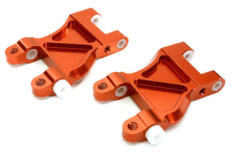 C28638RED Billet Machined Alloy Rear Suspension Arms for Tamiya 1/10 M-07 - Image 1