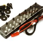 T11 Realistic Roof Top Spot White LED (2X9) Light Set W=103mm