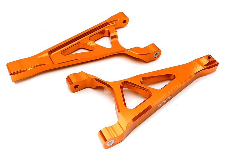 C28683ORANGE Machined Front Upper Suspension Arms for Traxxas 1/10 E-Revo 2.0 8631 8632 - Image 1