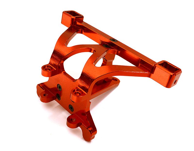 C28687RED Billet Machined Front Body & Pin Mount for Traxxas 1/10 E-Revo 2.0 5314 - Image 1