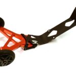 Red Billet Machined Wheelie Bar for Traxxas E-Revo 2.0 (1/10 Scale)