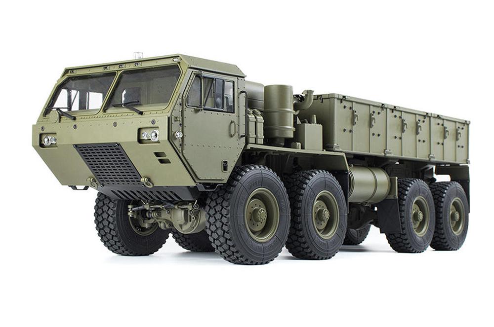 C28702 HG-P801 1/12 8X8 Military Truck ARTR w/ 2.4GHz Remote, Sound & Light Upgrades - Image 1