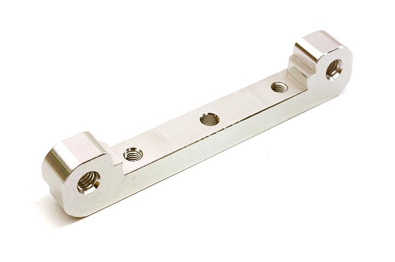 C28767SILVER Billet Machined Upper FR Suspension Hanger for 1/8 Kraton & Outcast 6S BLX - Image 1