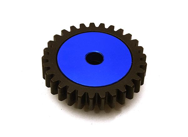 C28796BLUE Billet Machined Mod 1 Pinion Gear 29T, 5mm Bore/Shaft for Brushless Electric R/C - Image 1