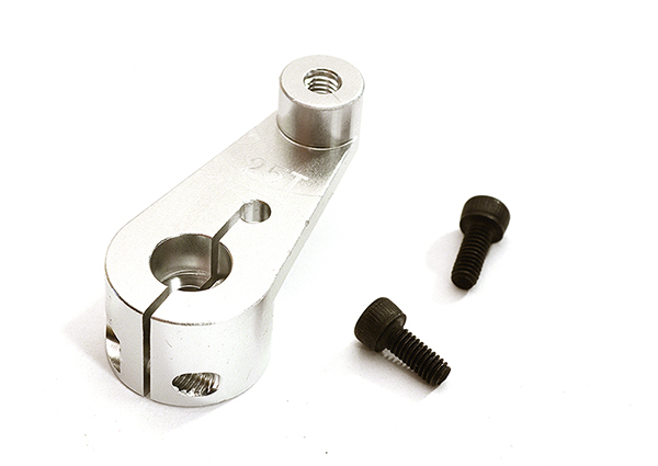 C28808SILVER Billet Machined 25T Servo Arm for Arrma 1/8 Kraton 6S BLX AR340073 - Image 1
