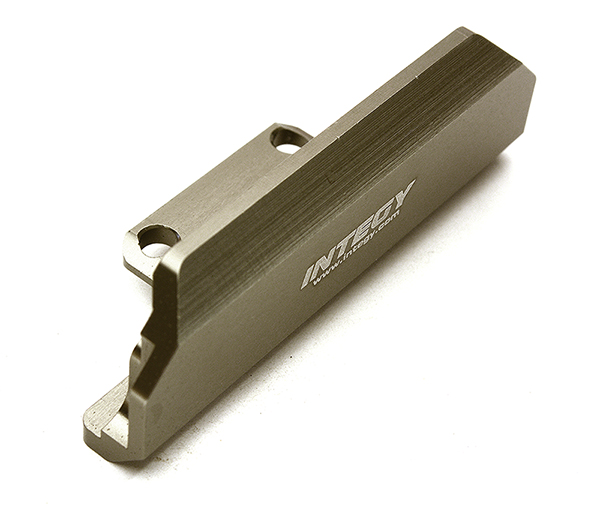 C28814GREY Billet Machined Front Bumper for Arrma 1/8 Kraton 6S BLX AR320432 - Image 1