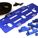 Adjustable Battery Mount Plate w/Straps for Arrma 1/8 Kraton 6S BLX Req AR320192