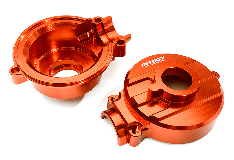 C28828RED Billet Machined Gearbox Housing for Losi 1/5 Desert Buggy XL-E - Image 1