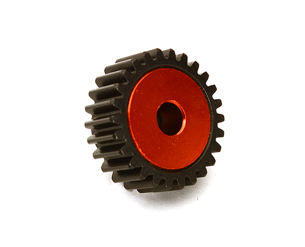 C28851RED 5mm Bore 0.8 MOD 26T Pinion Gear for Arrma 1/10 Granite 4X4 3S BLX ARAC7879 - Image 1