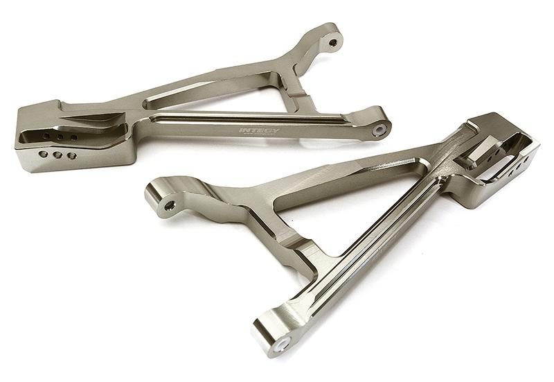 C28870GREY Machined Front Lower Suspension Arms for Traxxas 1/10 E-Revo (-2017) 5331 5332 - Image 1