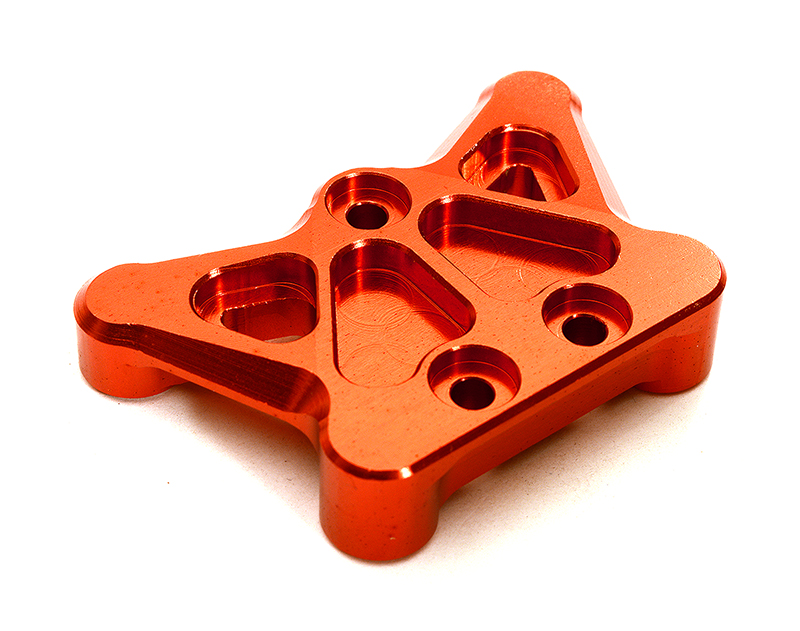 C28966RED Machined Front Bulkhead for Arrma 1/10 Granite Voltage 2WD Mega Truck AR320384 - Image 1