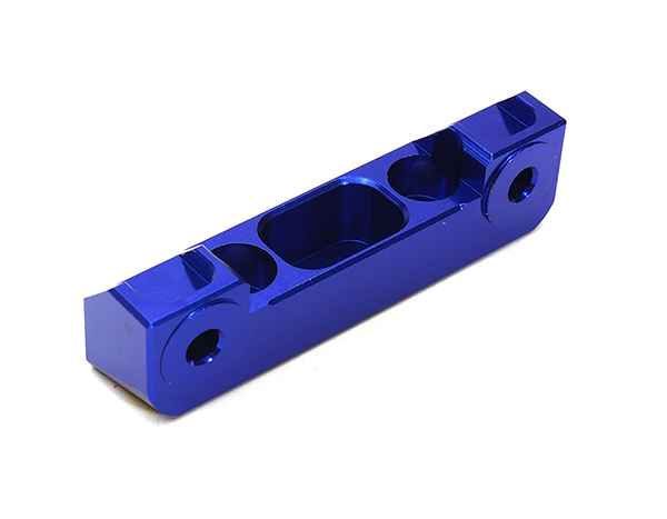 C28975BLUE Alloy Rear Lower Suspension Hanger for Arrma 1/10 Granite Voltage 2WD AR320384 - Image 1