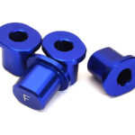 Machined Front Hinge Pin Brace Inserts for Losi 1/5 Desert Buggy XL-E & 2.0