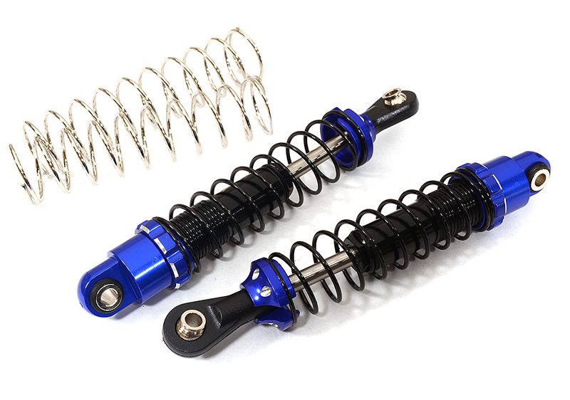 C29040BLUE Billet Machined Shock Set (2) for 1/10 Scale Off-Road R/C (L=70mm) - Image 1
