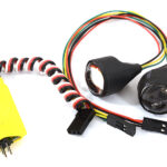 Dual Color 4 LED Front Headlight for 1/10 Scale Crawler (5 Modes-Ch3 Control)