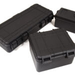 Realistic Luggage Carrying Hard Case 3-Piece Set for 1/10 RC Scale Crawler