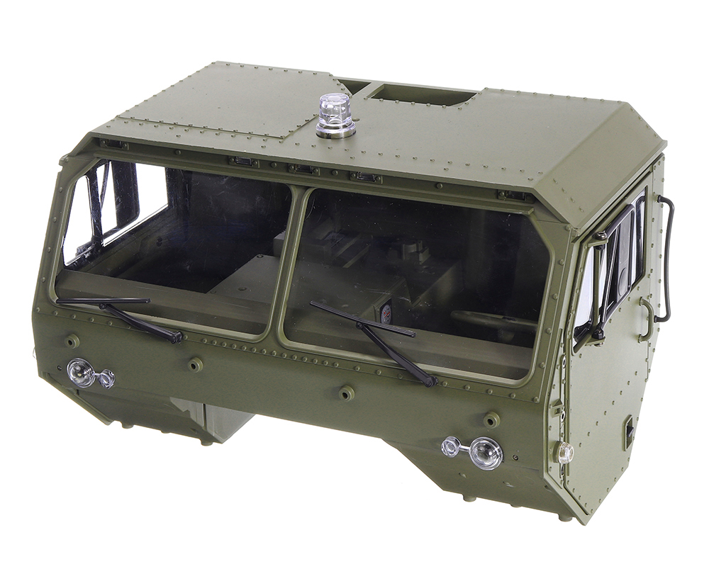 C29105 Front Truck Head Assembly 8ASS-P0006 Green for HG-P801 1/12 8X8 RC Truck - Image 1