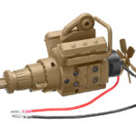 Transmission Gearbox Assembly 8ASS-P0003 Yellow for HG-P801 1/12 8X8 RC Truck