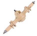 Rear Axle Assembly 8ASS-P0019 Yellow for HG-P801 1/12 8X8 RC Military Truck - Image 2