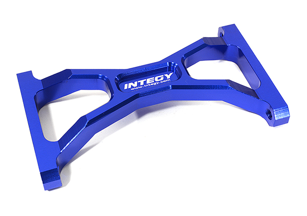 C29132BLUE Billet Machined Rear Chassis Brace for Element RC 1/10 Scale Enduro Sendero - Image 1