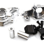 Snowmobile & Sandmobile Option Front Steering Blocks for Traxxas 1/10 Maxx