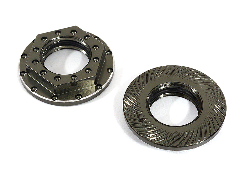 C29354GUN 17mm PRO Wheel Nut (2) for Most 17mm x 1mm-pitch Hex Hub - Image 1