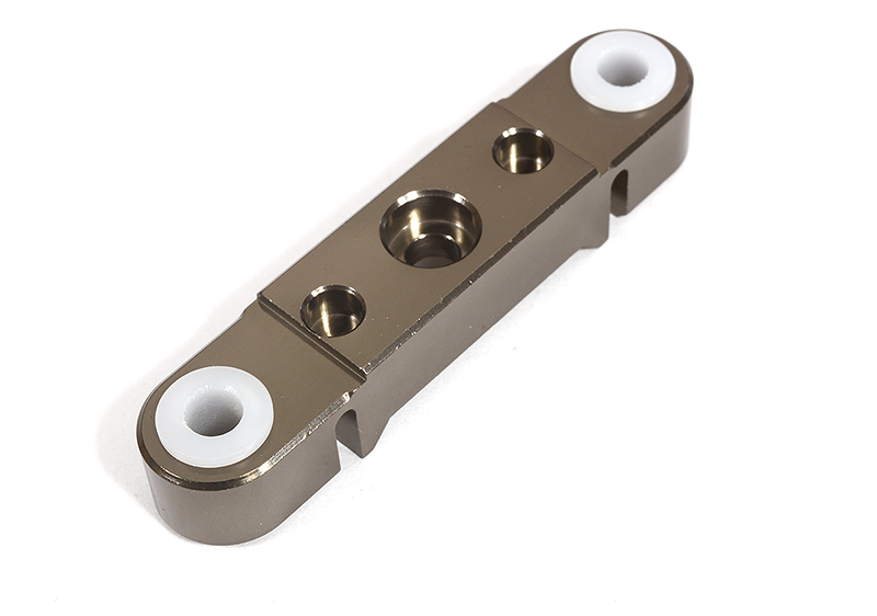 C29358GREY Billet Machined Rear-Rear Arm Brace for Traxxas 1/10 Maxx 4S Truck 8916 - Image 1