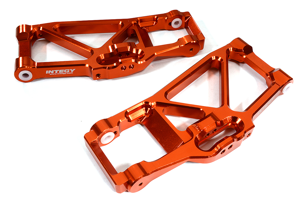 C29380RED Billet Machined Lower Suspension Arms for Traxxas 1/10 Maxx 4S Truck 8930 - Image 1