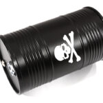 Realistic Billet Machined Scale Model 55 Gallon Drum/Container/Barrel (H=100mm)